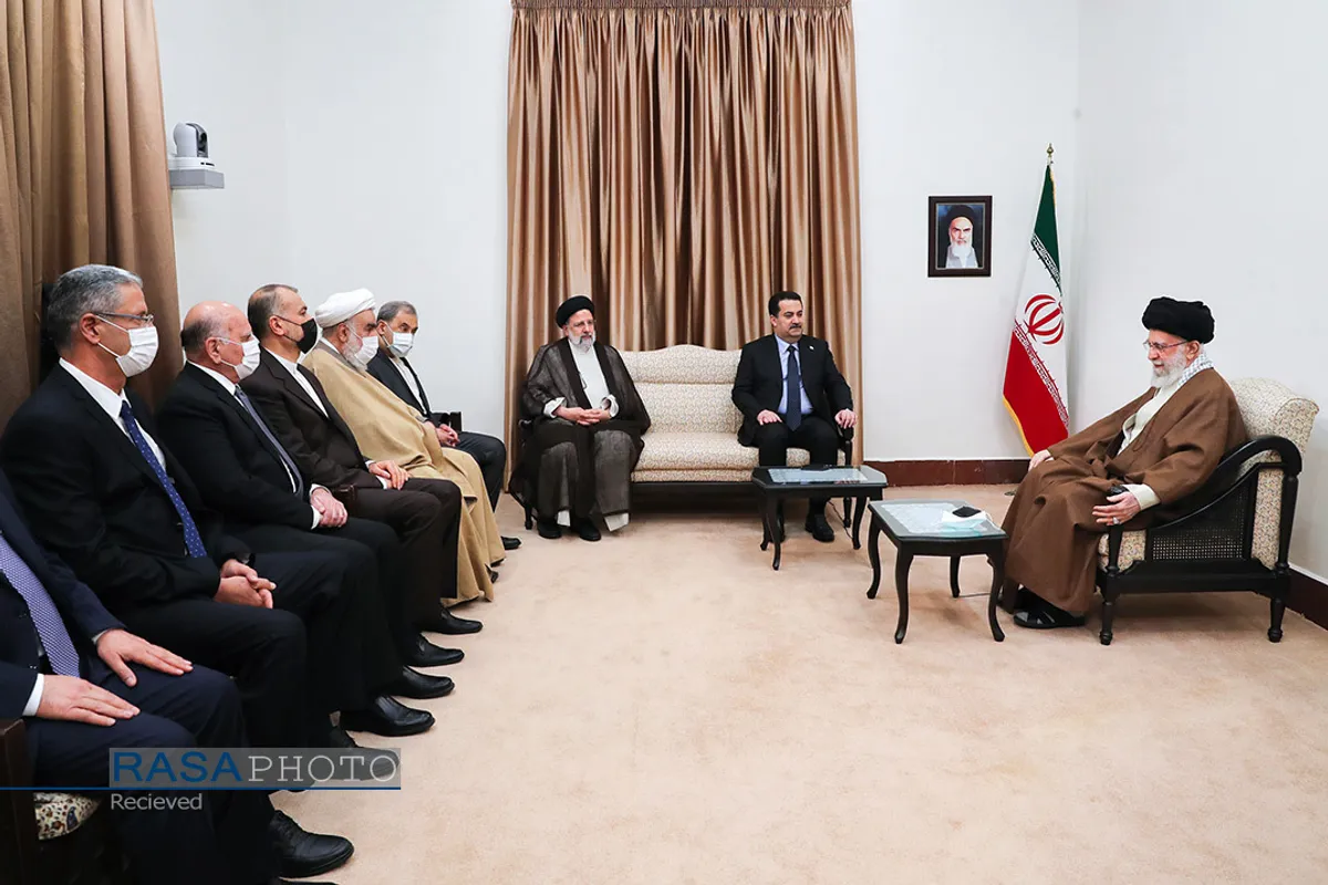 دیدار نخست&zwnj;وزیر عراق با مقام معظم رهبری
