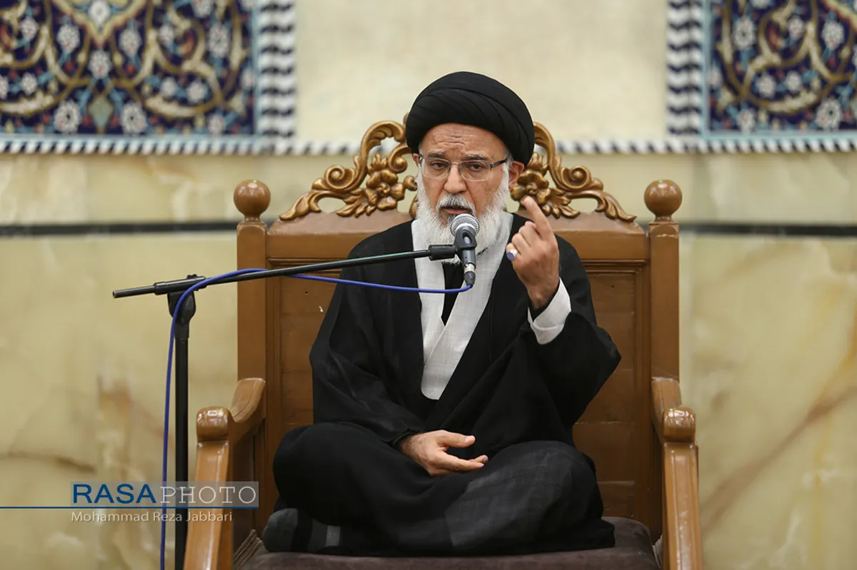 مراسم ختم آیت الله فاطمی&zwnj;نیا در مسجد اعظم قم