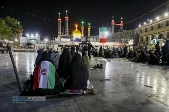 مراسم احیاء شب ۱۹ ماه مبارک رمضان ۱۴۰۴ در حرم کریمه اهلبیت (س)