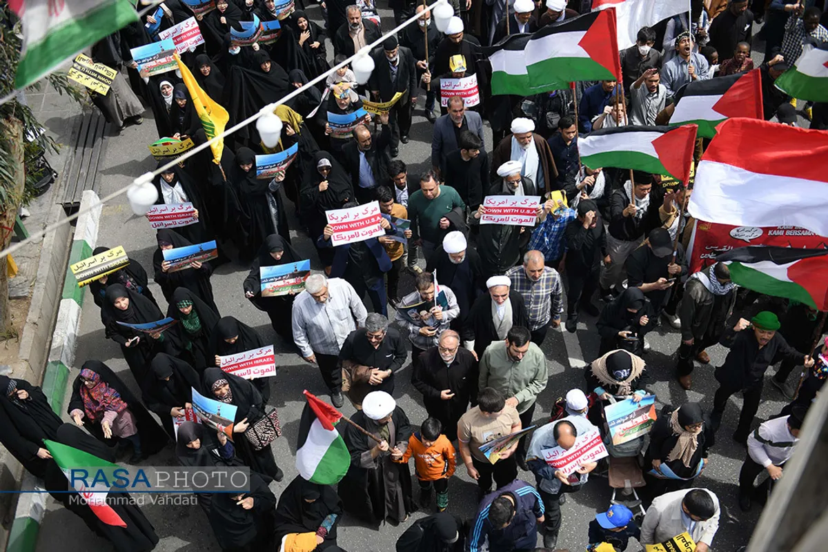 راهپیمایی روز جهانی قدس در قم