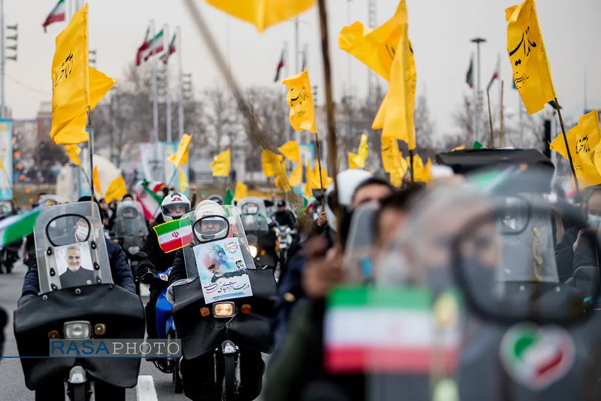 راهپیمایی یوم الله ۲۲ بهمن در تهران