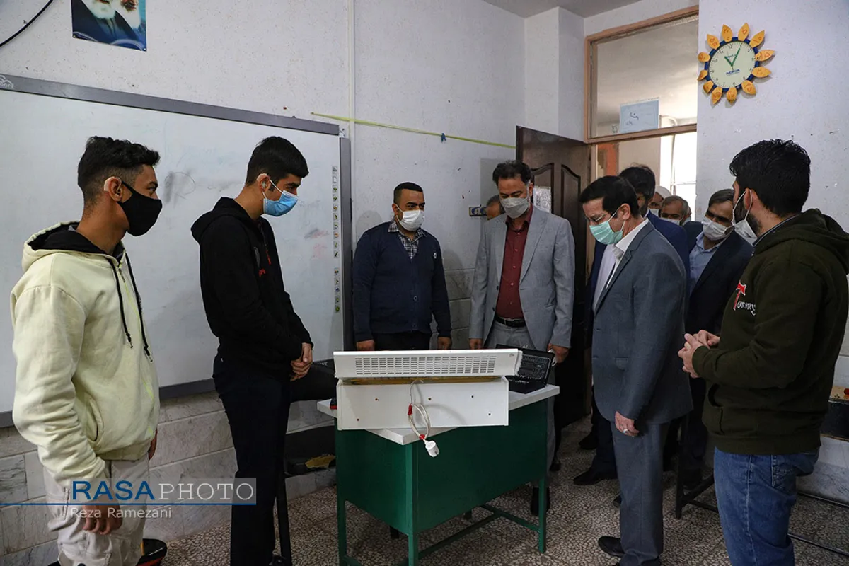 آیین نواختن زنگ گرامیداشت "روز قم" توسط آیت الله سعیدی تولیت آستان مقدس حضرت معصومه (س)