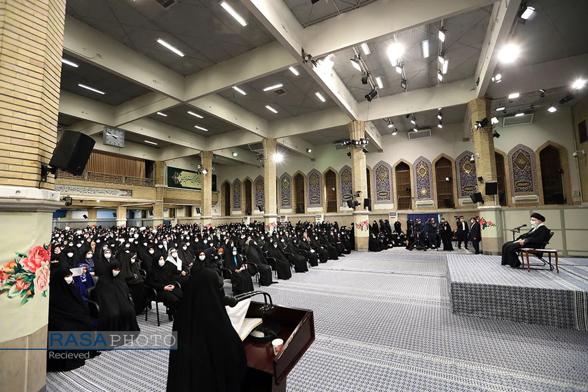 دیدار جمعی از بانوان منتخب کشور با مقام معظم رهبری