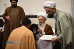 جشن عمامه&zwnj;گذاری طلاب در روز میلاد حضرت بقیة الله الاعظم (عج)