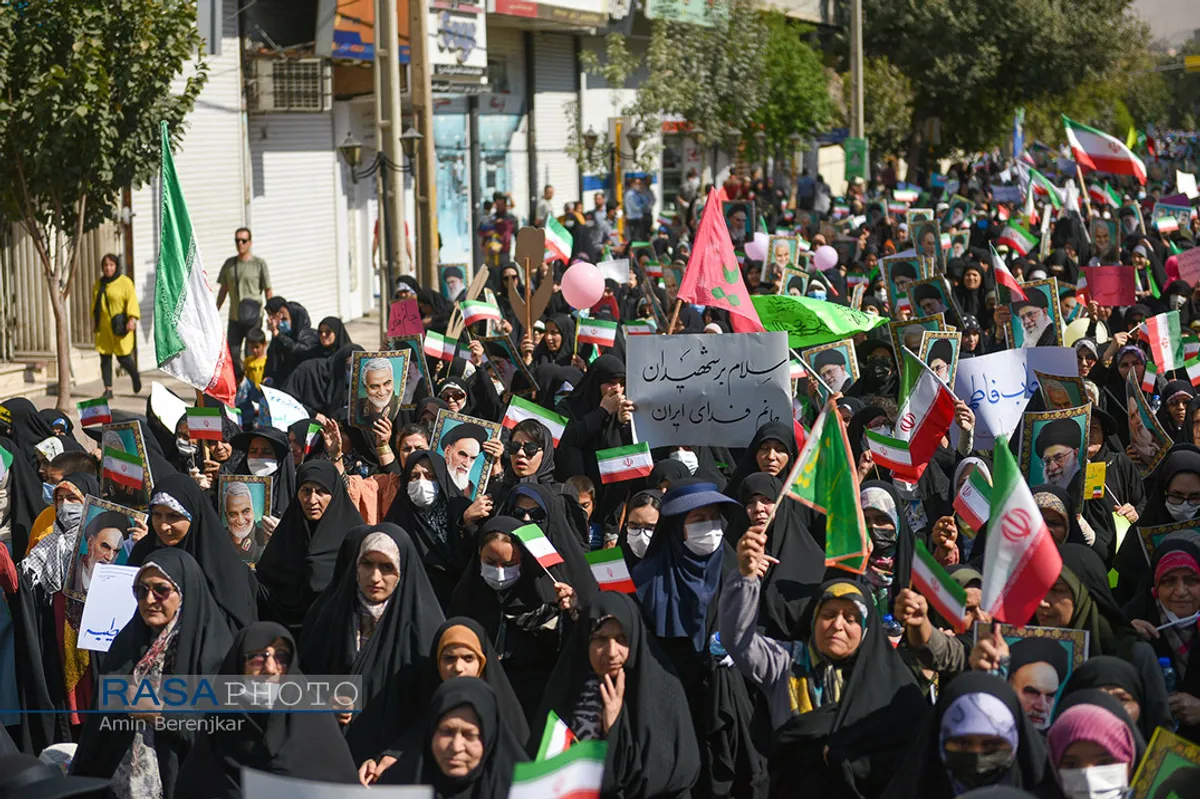 راهپیمایی "بانوان فاطمی" در شیراز
