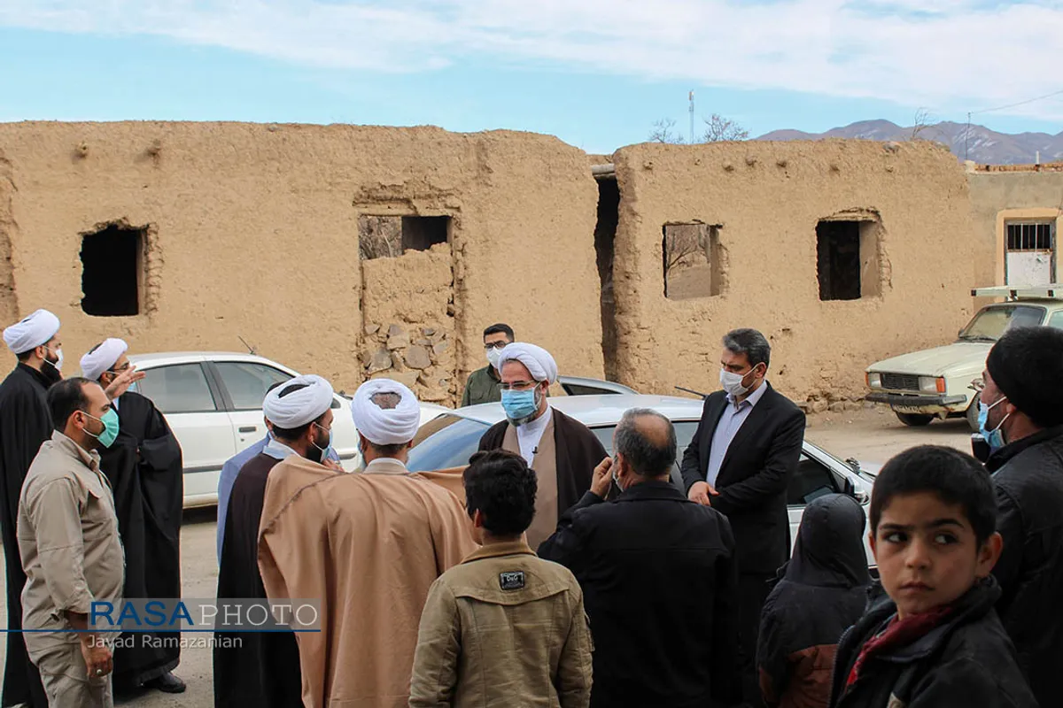 حضور نماینده ولی فقیه در استان سمنان در روستا&zwnj;های محروم