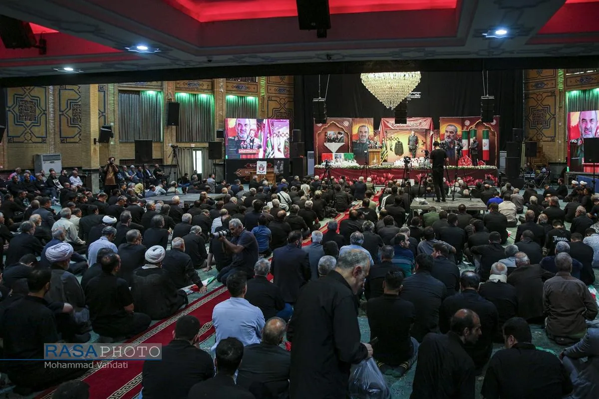 مراسم چهلم سرلشکر شهید حاج محمدحسن محققی