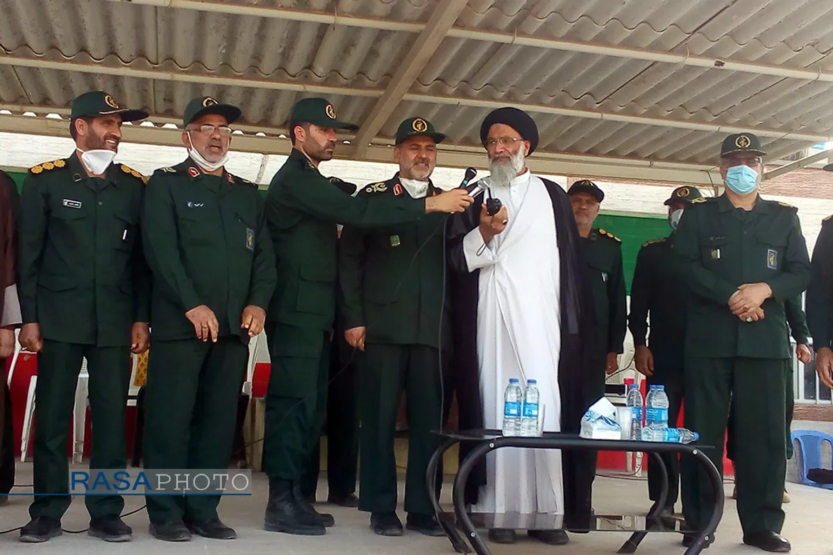 مراسم آغاز رزمایش مواسات و کمک مؤمنانه&lrm; در اهواز