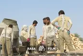 فعالیت جهادی طلاب در مناطق زلزله زده در بندر عباس