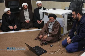 بازدید حجت الاسلام والمسلمین ربانی رئیس مرکز خدمات حوزه از خبرگزاری رسا