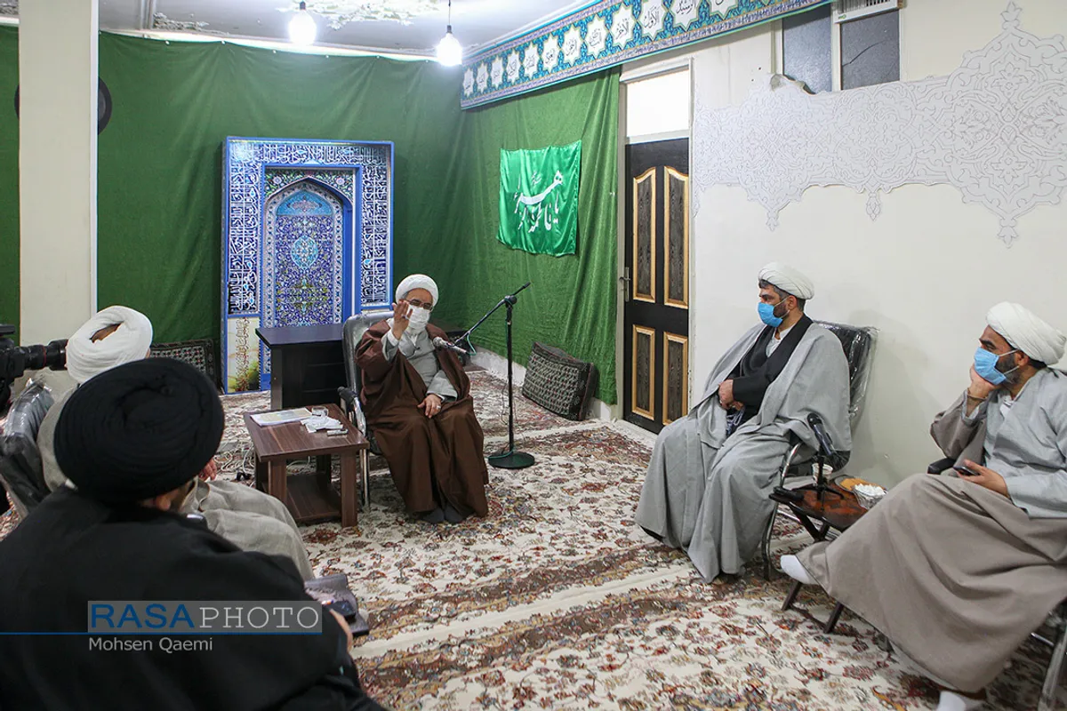 دیدار مدیرعامل خبرگزاری رسا با آیت الله شب&zwnj;زنده&zwnj;دار