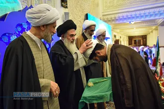 آئین عمامه گذاری طلاب حوزه&zwnj;های علمیه استان فارس