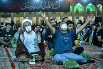 احیای شب نوزدهم ماه مبارک رمضان در حرم مطهر شاهچراغ (ع) شیراز&lrm;&lrm;