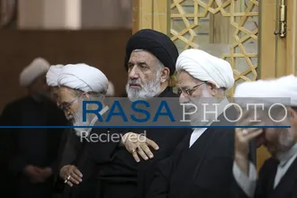 بزرگداشت رهبر شهید از سوی حضرت آیت&zwnj;الله سبحانی در حرم بانوی کرامت

