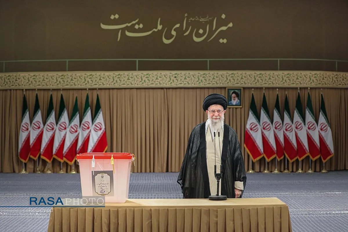 مشارکت مقام معظم رهبری در دور دوم انتخابات ریاست جمهوری سال ۱۴۰۳