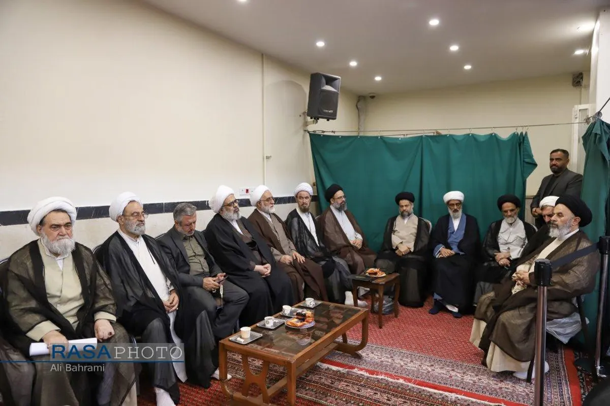 بزرگداشت شهید سید حسن نصرالله در بیت حضرت آیت الله مکارم شیرازی