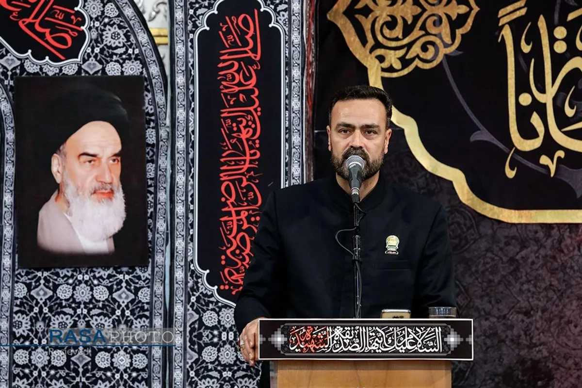 عزاداری روز شهادت حضرت صدیقه کبری (سلام&zwnj;الله&zwnj;علیها) در حرم مطهر رضوی
