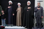 دومین شب مراسم عزاداری شهادت حضرت زهرا (سلام&zwnj;الله&zwnj;علیها) با حضور رهبر انقلاب