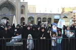 فریاد انتقام خواهی مردم قم در پی شهادت سرداران بزرگ ایران