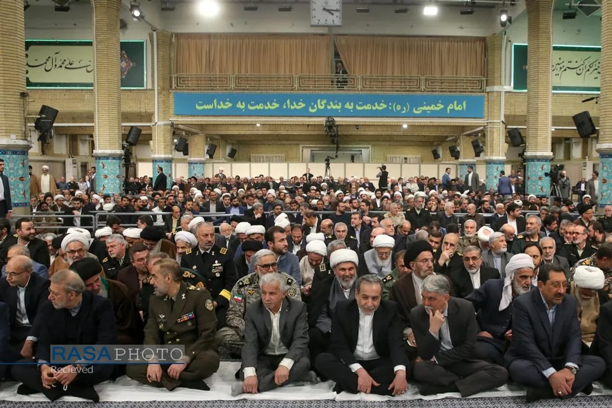 دیدار مسئولان نظام با رهبر معظم انقلاب