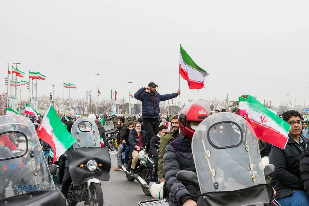 راهپیمایی یوم الله ۲۲ بهمن در تهران