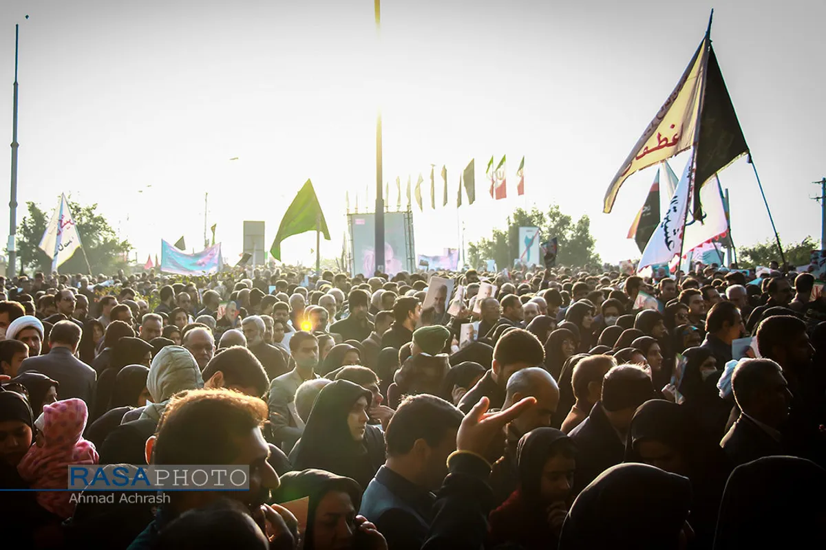 تشییع پیکر مطهر سردار سپهبد شهید حاج قاسم سلیمانی در اهواز