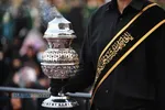 مراسم تعویض پرچم حرم حضرت معصومه (سلام الله علیها) در شب اول محرم ۱۴۴۴