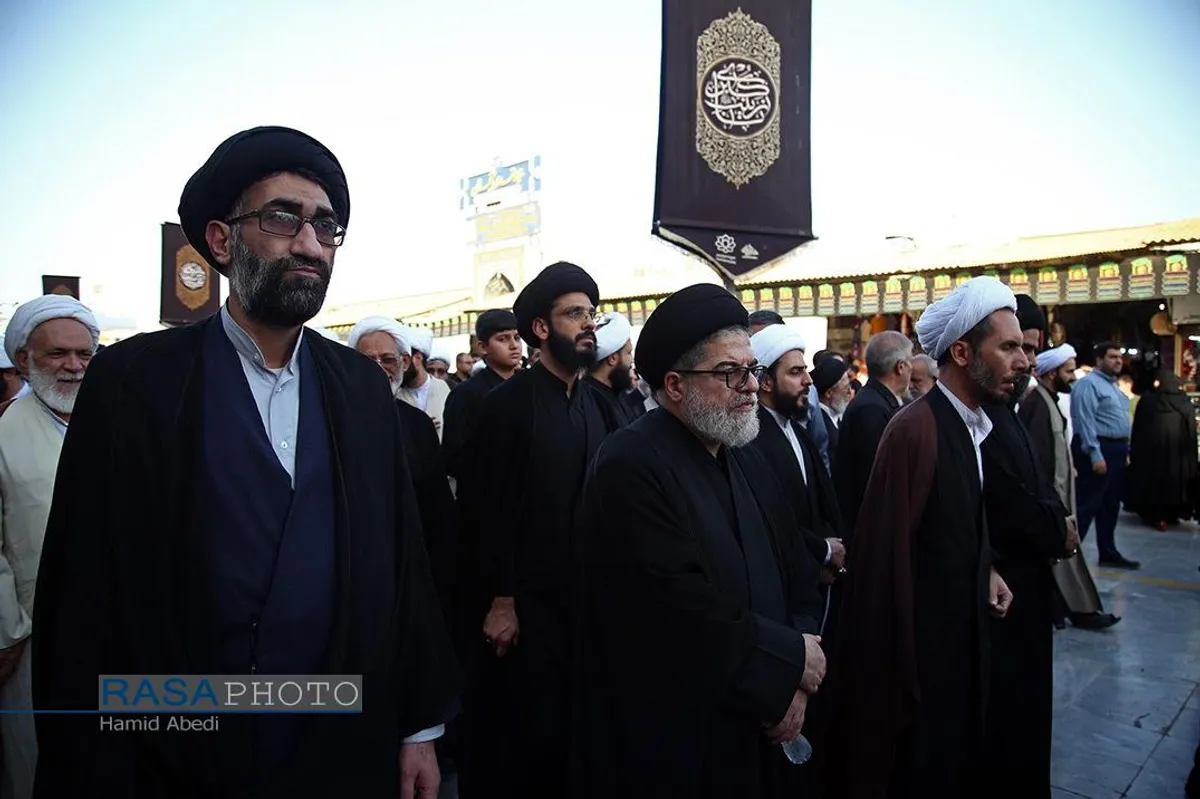 تشییع همسر آیت الله شبیری زنجانی
