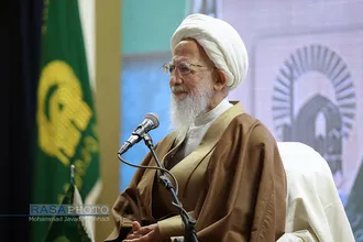 دیدار نخبگان حوزوی و دانشگاهی با حضرت آیت الله جوادی آملی در مشهد