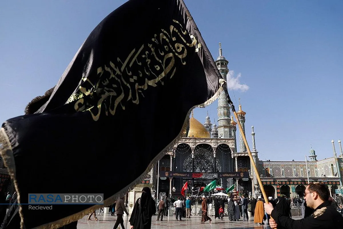 حرم کریمه اهلبیت (س) در روز شهادت حضرت زهرا (سلام&zwnj;الله&zwnj;علیها)