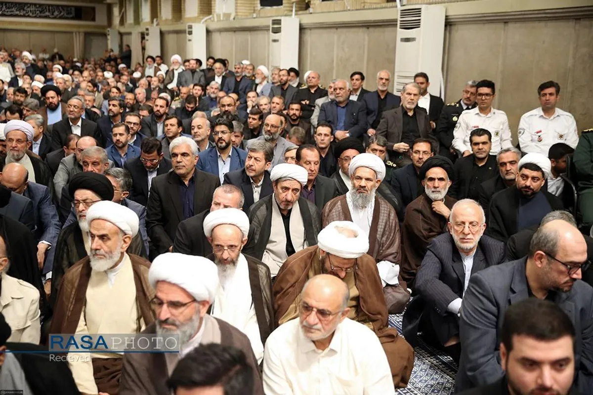مراسم تنفیذ حکم چهاردهمین دوره ریاست جمهوری اسلامی ایران&zwnj; توسط رهبر انقلاب