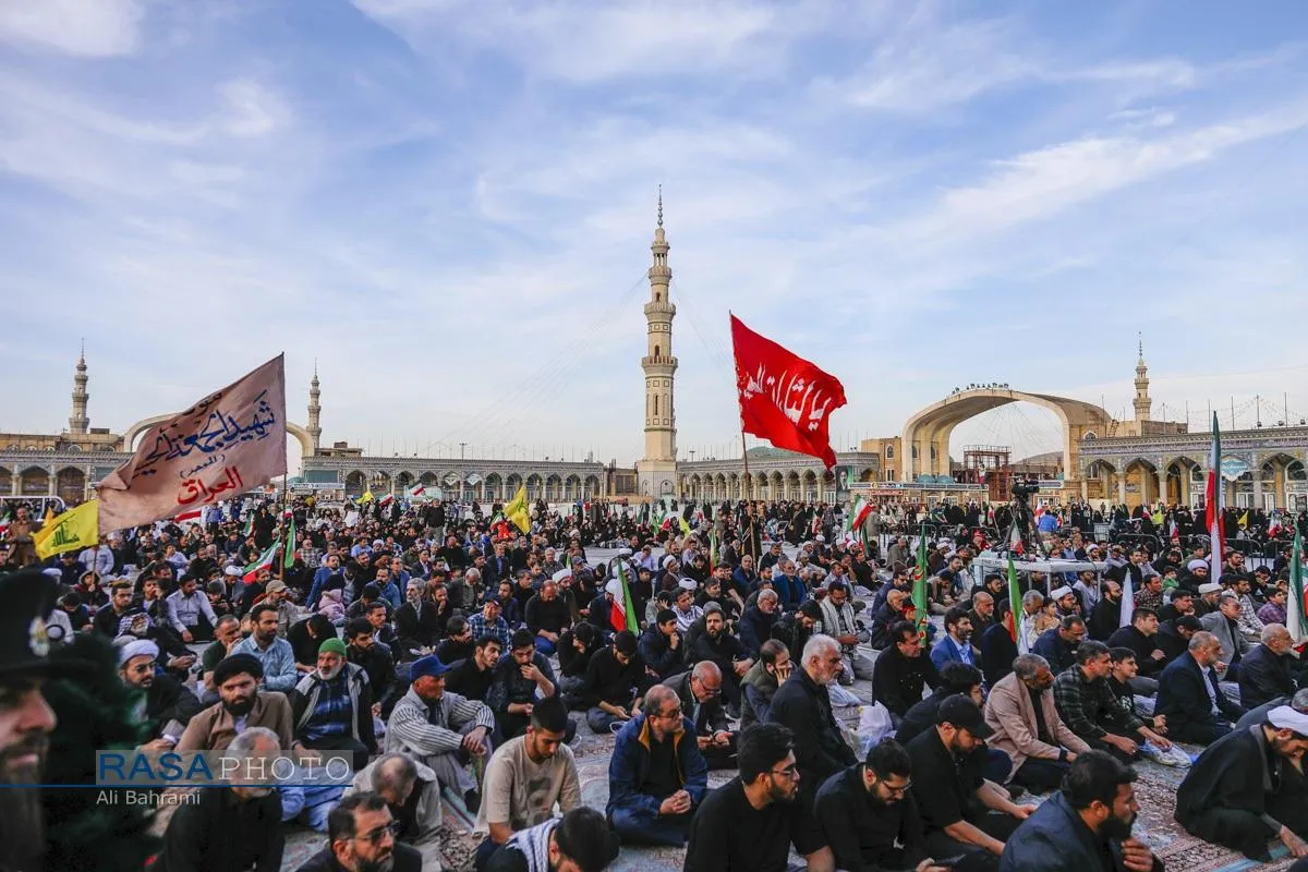 مراسم اربعین سیدالشهدای عصر غیبت شهید حضرت آیت&zwnj;الله العظمی سید علی خامنه&zwnj;ای (قدس سره)