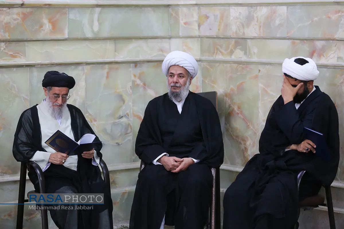 مراسم تشییع آیت الله دریاباری&lrm;&lrm;