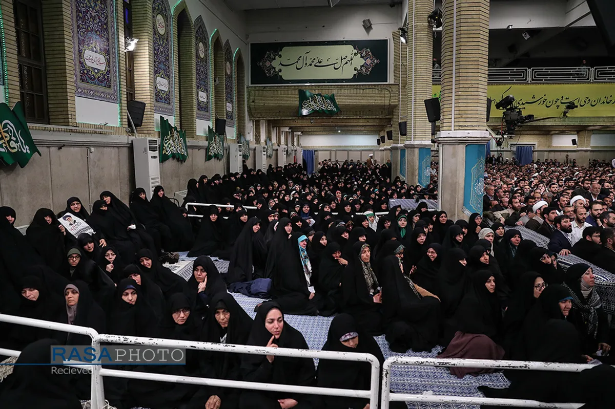 دیدار مداحان اهل&zwnj;بیت علیهم&zwnj;السلام مقام معظم رهبری