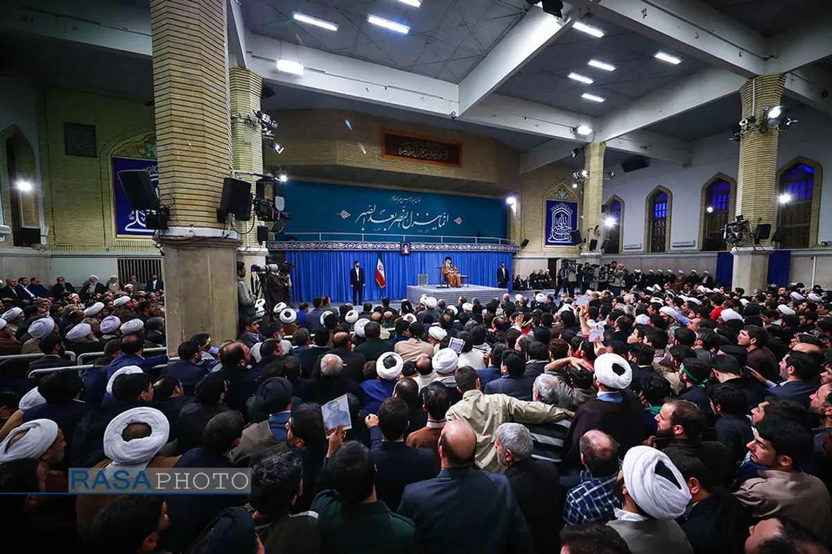 دیدار مردم آذربایجان شرقی مقام معظم رهبری