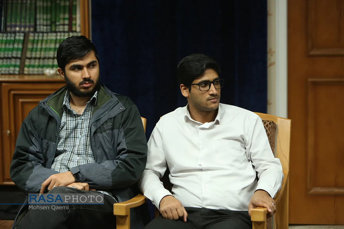دیدار مدیرعامل و جمعی از مسئولان خبرگزاری رسا با آیت الله کریمی جهرمی