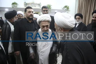 بزرگداشت رهبر شهید از سوی حضرت آیت&zwnj;الله سبحانی در حرم بانوی کرامت

