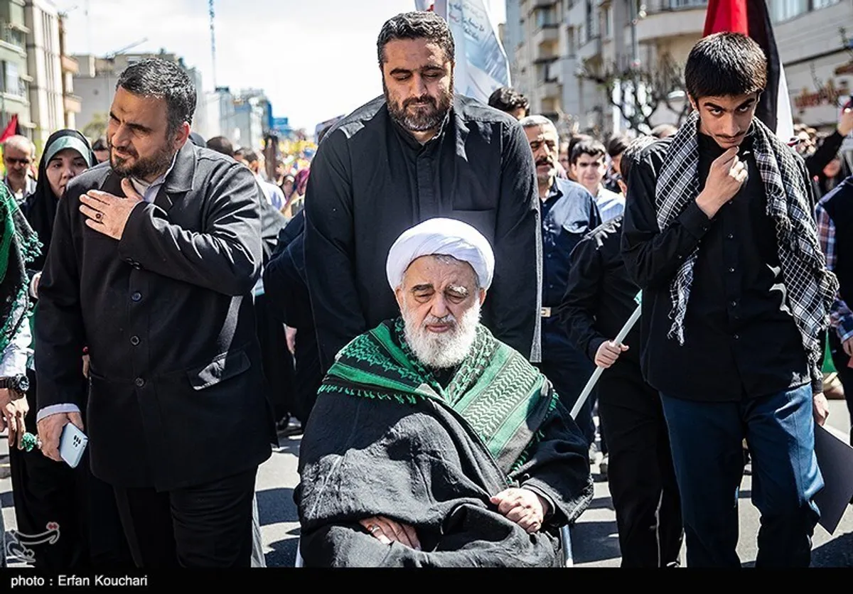 حضور شخصیت های حوزوی در راهپیمایی روز جهانی قدس