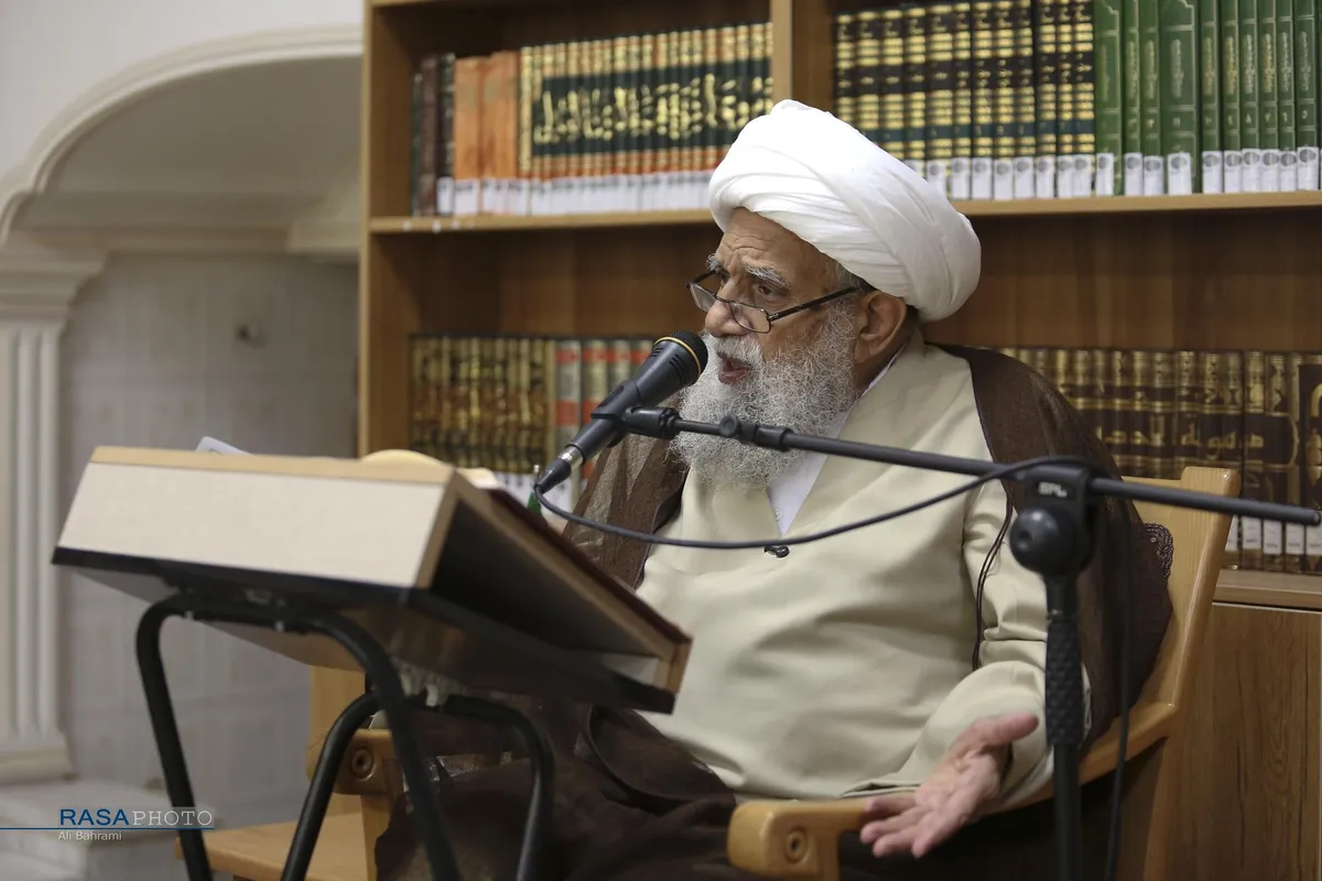 جلسه درس خارج فقه آیت الله کرمی جهرمی