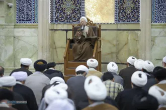 جلسه درس خارج حضرت آیت الله جوادی آملی