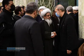 مراسم ختم همسر شهید آیت&zwnj;الله مطهری در قم