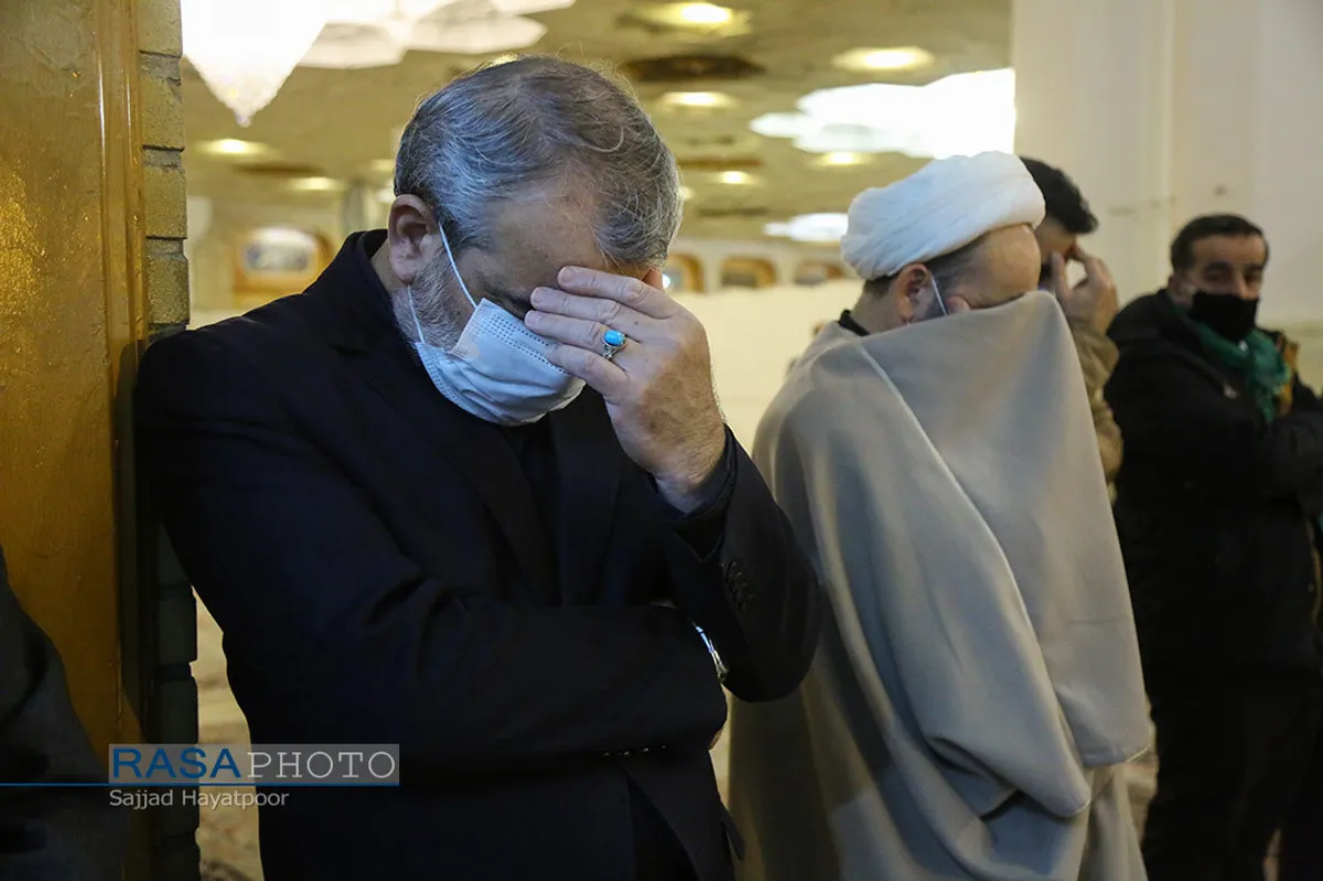 مراسم چهلمین روز درگذشت آیت الله محمدی یزدی