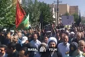تشییع پیکر شهید محمد جهانگیری