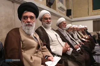 دیدار جمعی از مبلغان و طلاب حوزه&zwnj;های علمیه سراسر کشور