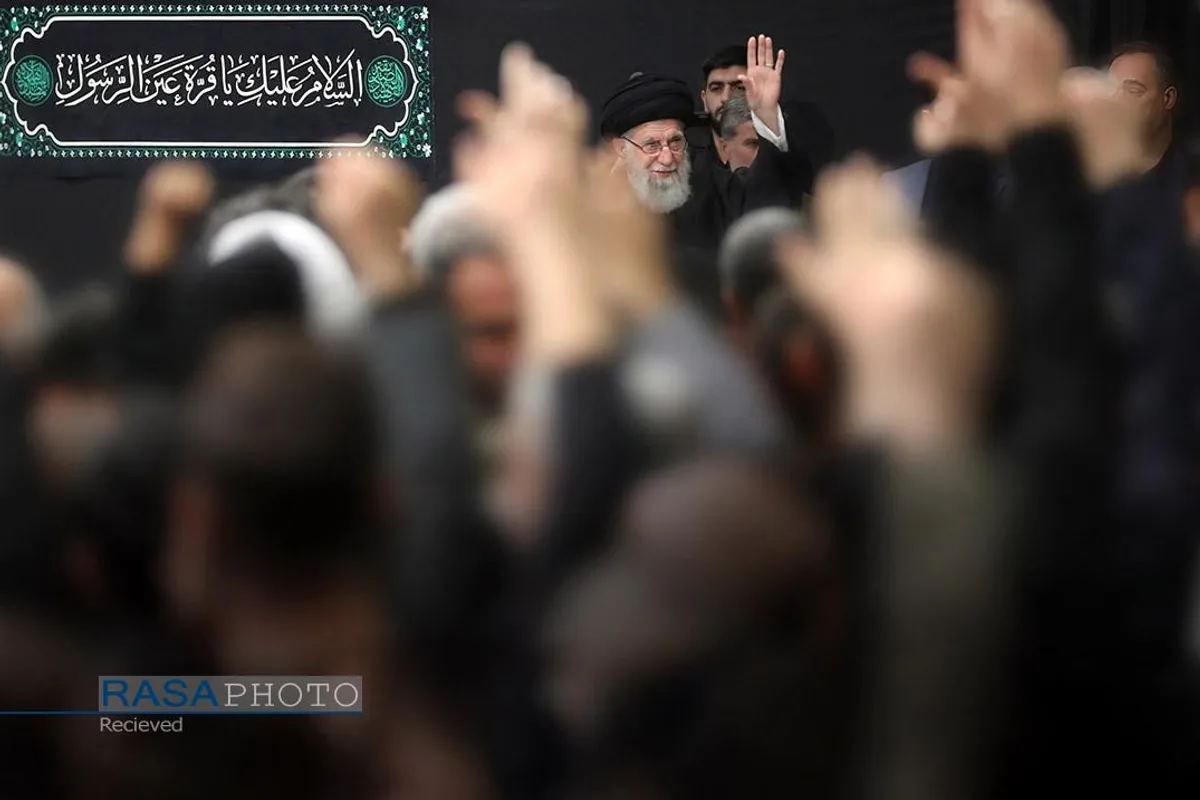دومین شب مراسم عزاداری حضرت زهرا (سلام&zwnj;الله&zwnj;علیها) با حضور رهبر انقلاب