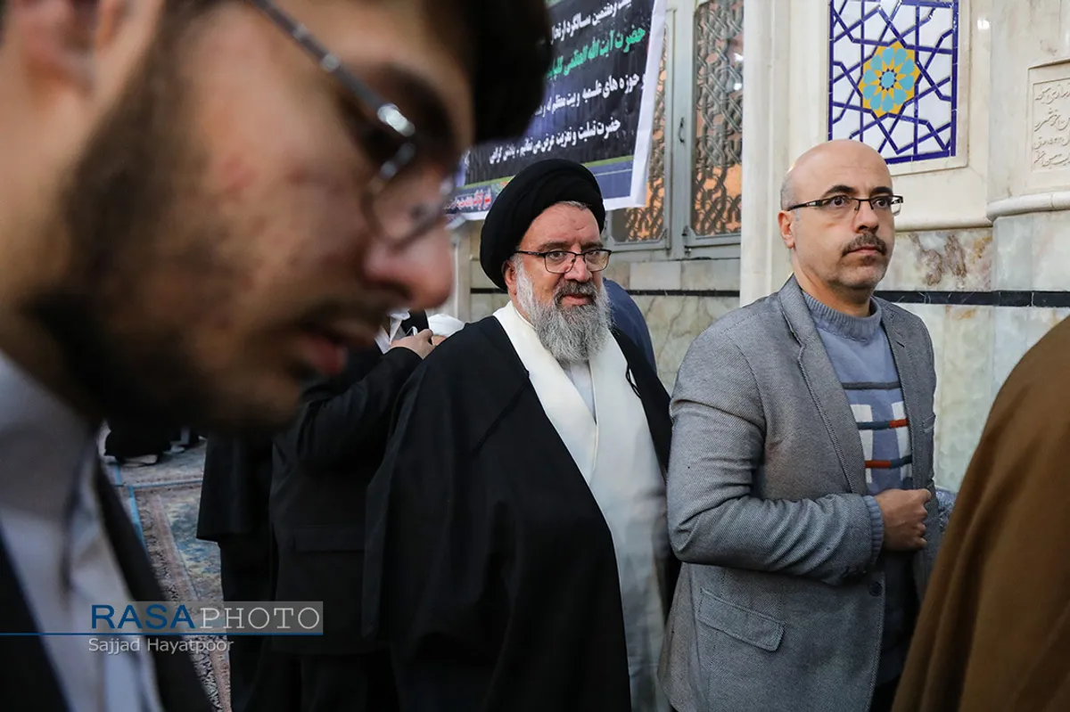 مراسم بزرگداشت بیست و هفتمین سالگرد رحلت آیت الله گلپایگانی&lrm;