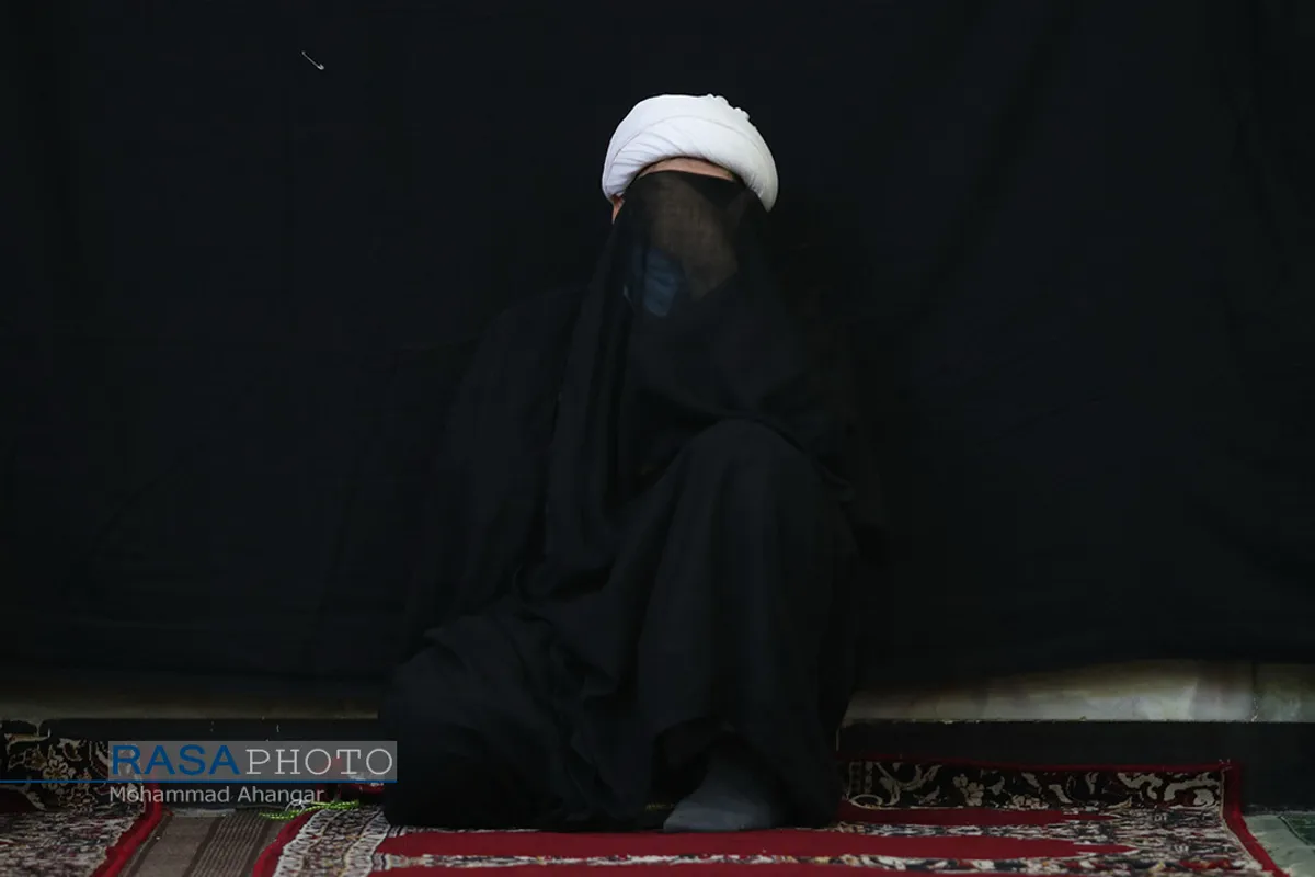 عزاداری فاطمیه و بزرگداشت یوم الله ۹ دی در مدرسه علمیه امام خمینی (ره) اهواز