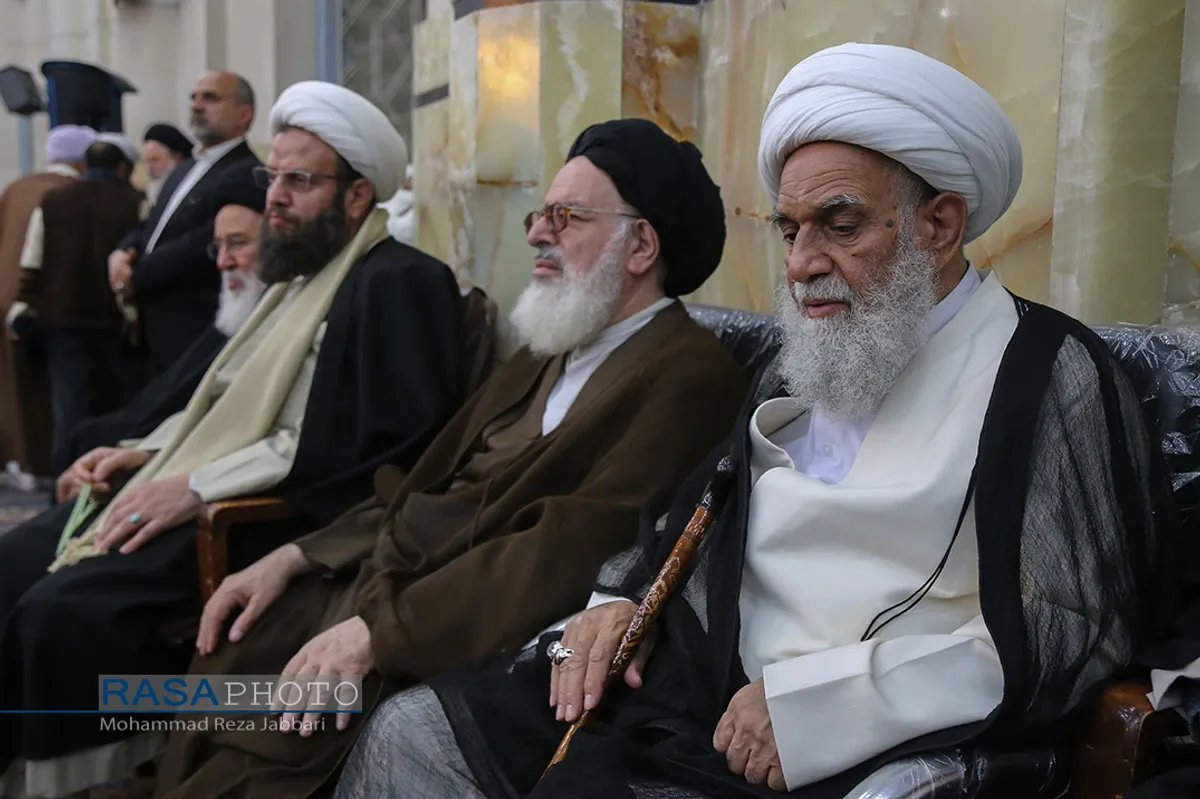 مراسم سالروز رحلت حضرت آیت الله گلپایگانی