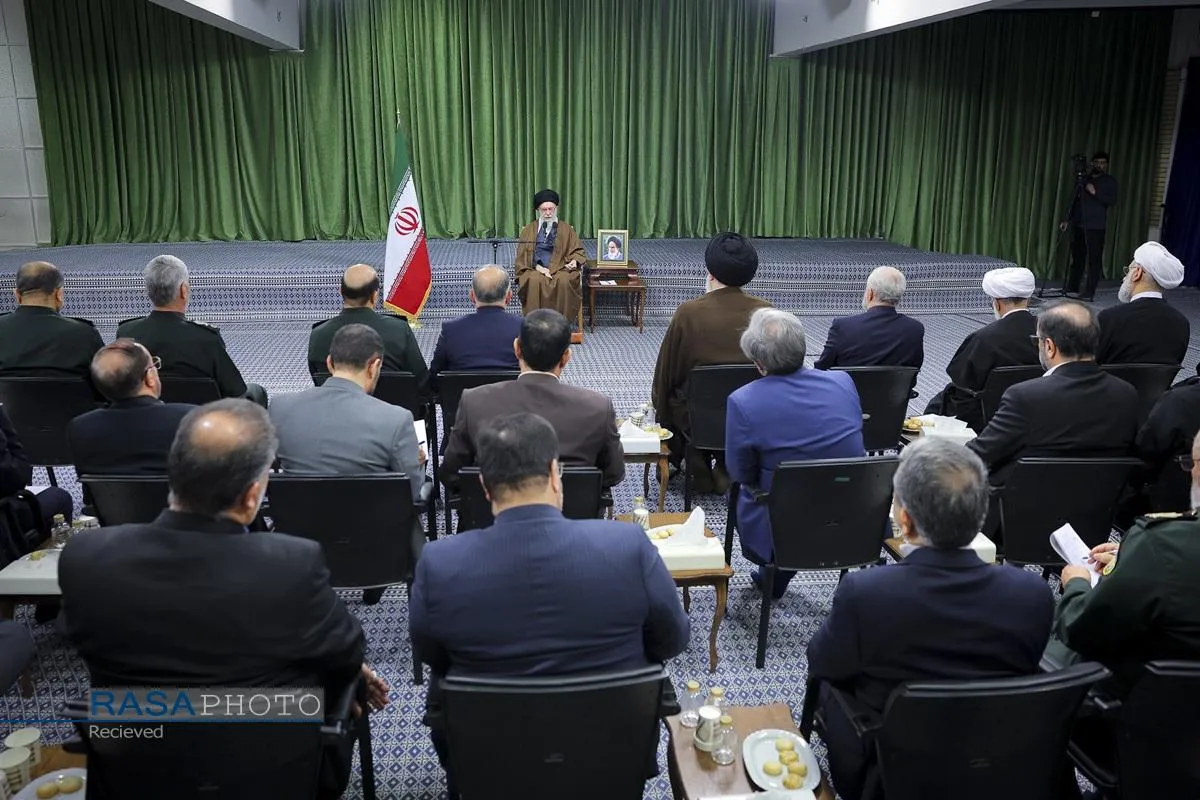 دیدار دست&zwnj;اندرکاران کنگره شهدای استان البرز با رهبر معظم انقلاب