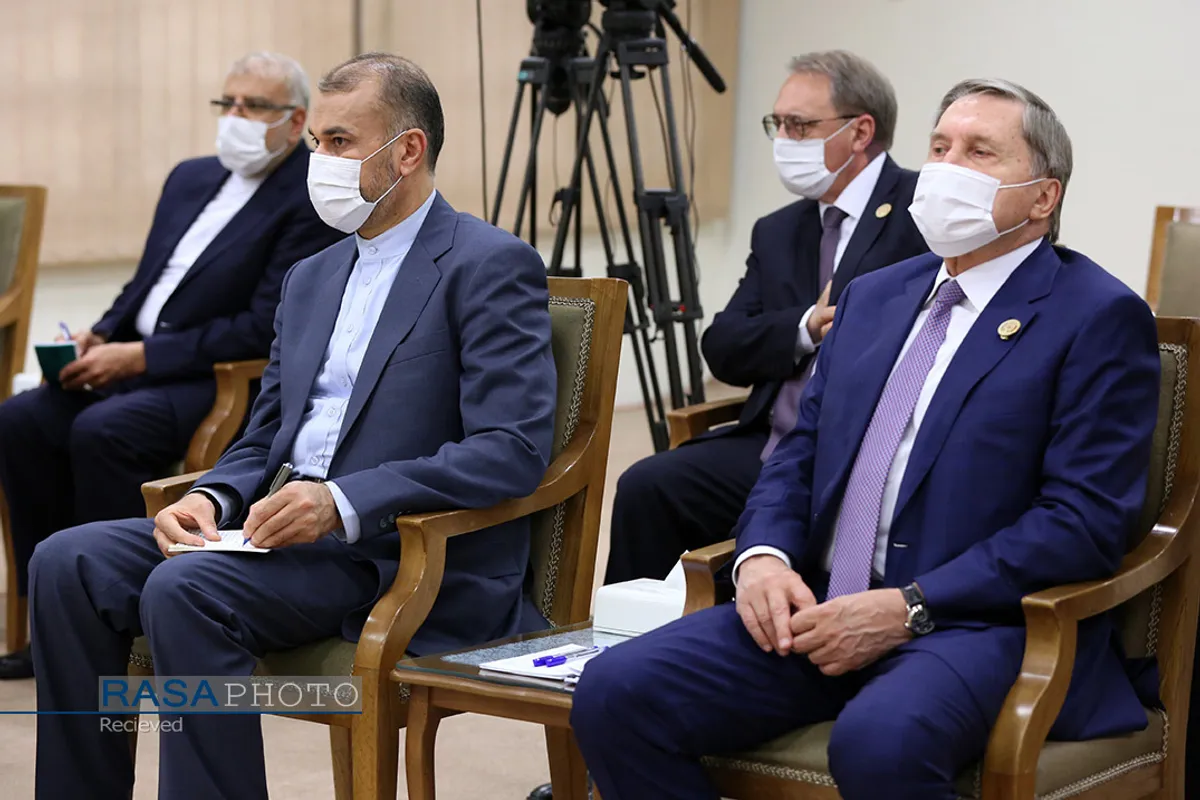 دیدار رئیس&zwnj;جمهور روسیه با مقام معظم رهبری